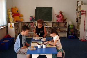 Zajęcia z dziećmiw Dziale dla Dzieci i Młodzieży