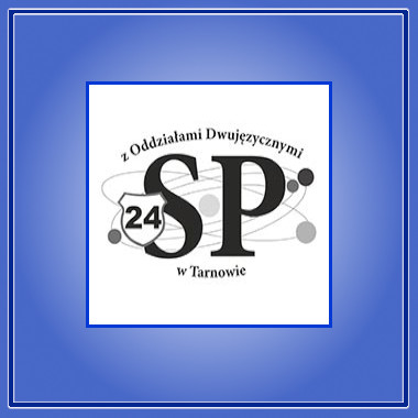 Tarcza z numerem 24 i litery S P