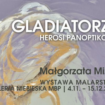 Zarysowana kilkoma pociągnięciami pędzla sylwetka schylonego mężczyzny